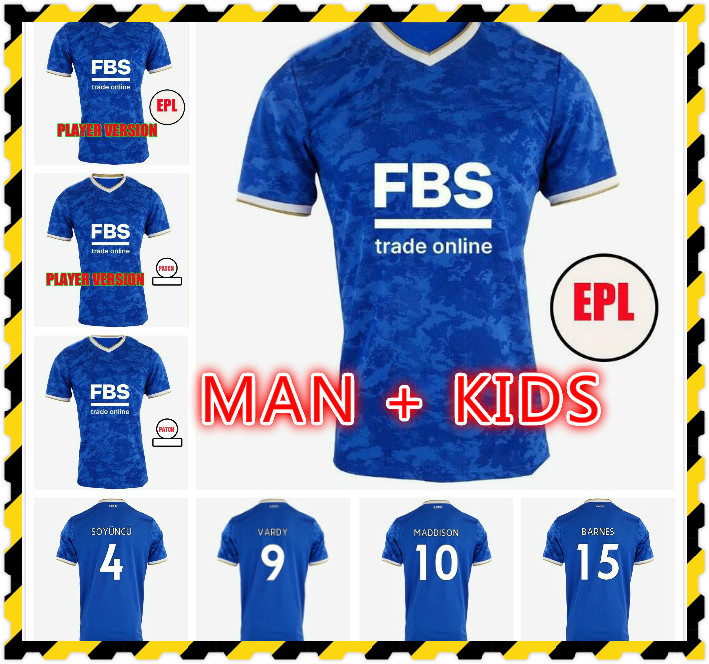 

Player Version 20 21 22 Thailand Leicester soccer jersey 2021 2022 VARDY MADDISON TIELEMANS NDIDI away football shirt, Black;yellow