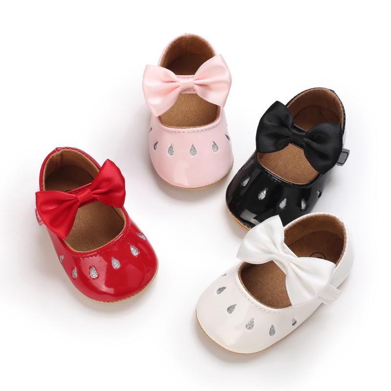 

Athletic & Outdoor VALEN SINA Sweet Infants Princess Shoes Sneakers First Walker Baby Moccasins Born PU Leather Girl, Black