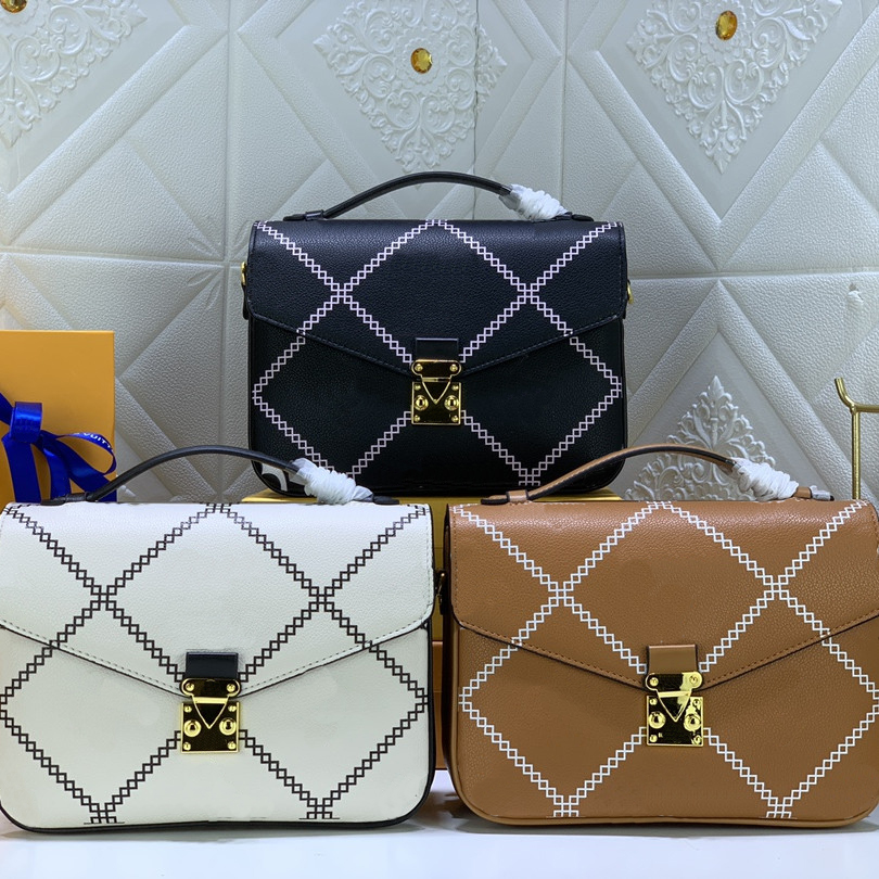 

Fashion handbag shoulder Bag high quality handbags Cross body bags store all kinds of daily necessities adjustable shoulder strap, White