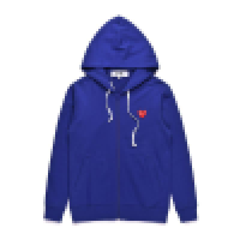 

NEW Hot Best Quality Com des Garcons C087C Black Unisex Casual Letter Printing CDG Play Long Pullover Sweatshirts Hoodie Coat