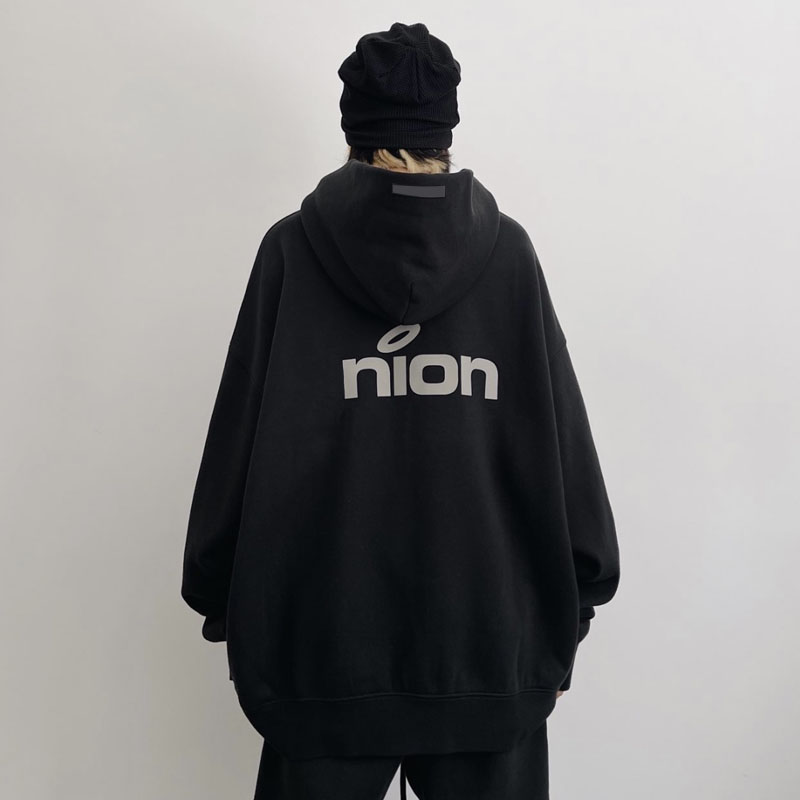 

21FW Autumn Winter 30th anniversary Oversize Hoodie Skateboard Casual high street Hoody men women fleece streetwear Hooded Sweatshirt, White