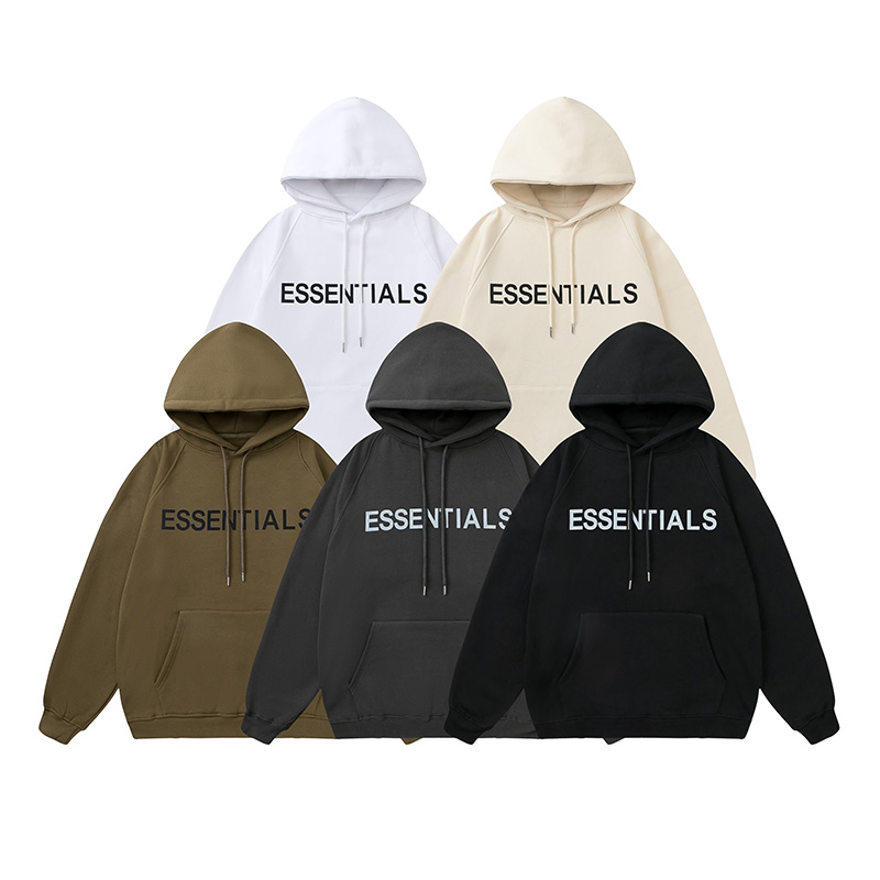 

fog Men's hoodie women fear of god mens Essentials cotton Long sleeve Sweatshirts fashion Logo hot stamping on chest cuffs Sweatshirt men hip hop Casual hoodies, L need look other product