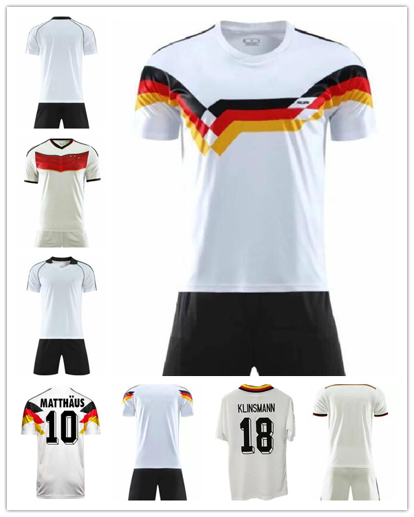 

Retro Littbarski BALLACK Soccer Jersey KLINSMANN Matthias 1980 1990 2014 shirts KALKBRENNER Football Germany 80 90 14 Möller Bierhoff HASSLER Brehme