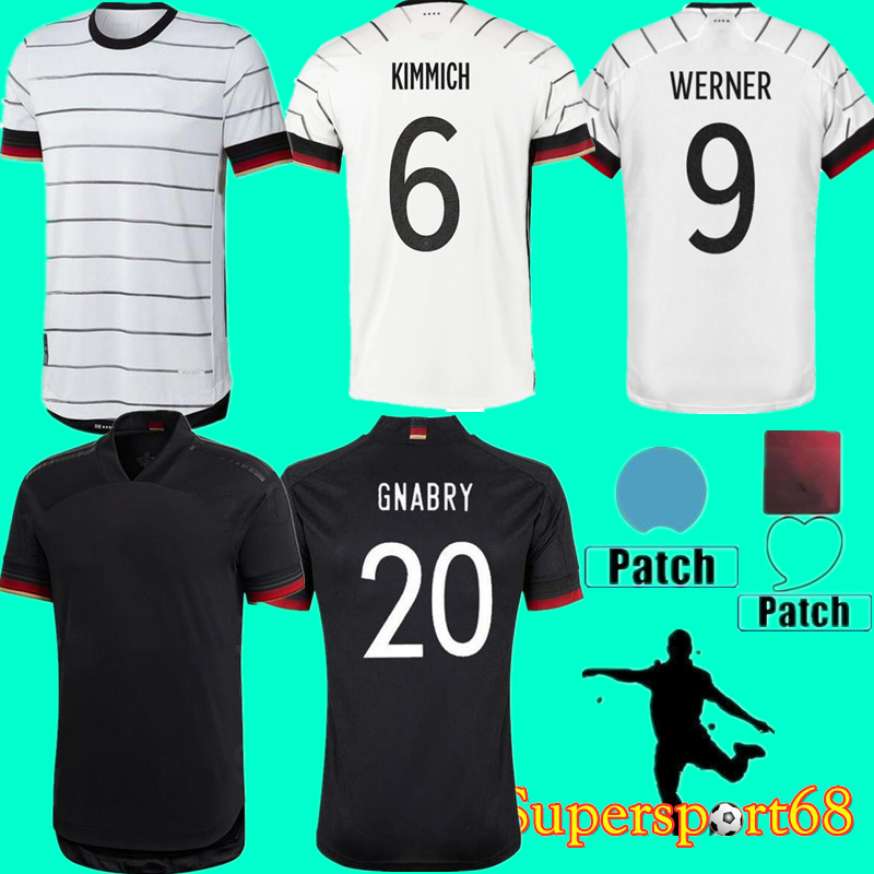 

20 21 soccer jerseys Germany KIMMICH football shirt REUS WERNER HAVERTZ GNABRY BRANDT men KROOS GÃNDOGAN kids SANÃ kit GORETZKA Player Neuer, Black;yellow