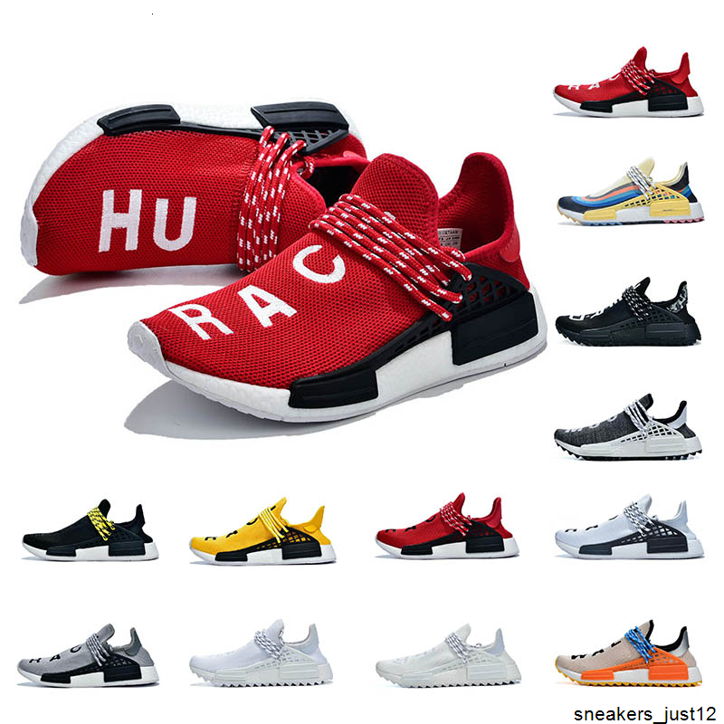 

wholesale NMD Human Race men women running shoes metallic solar pack red nerd blue nobel pink infinite species trainers sports sneakers