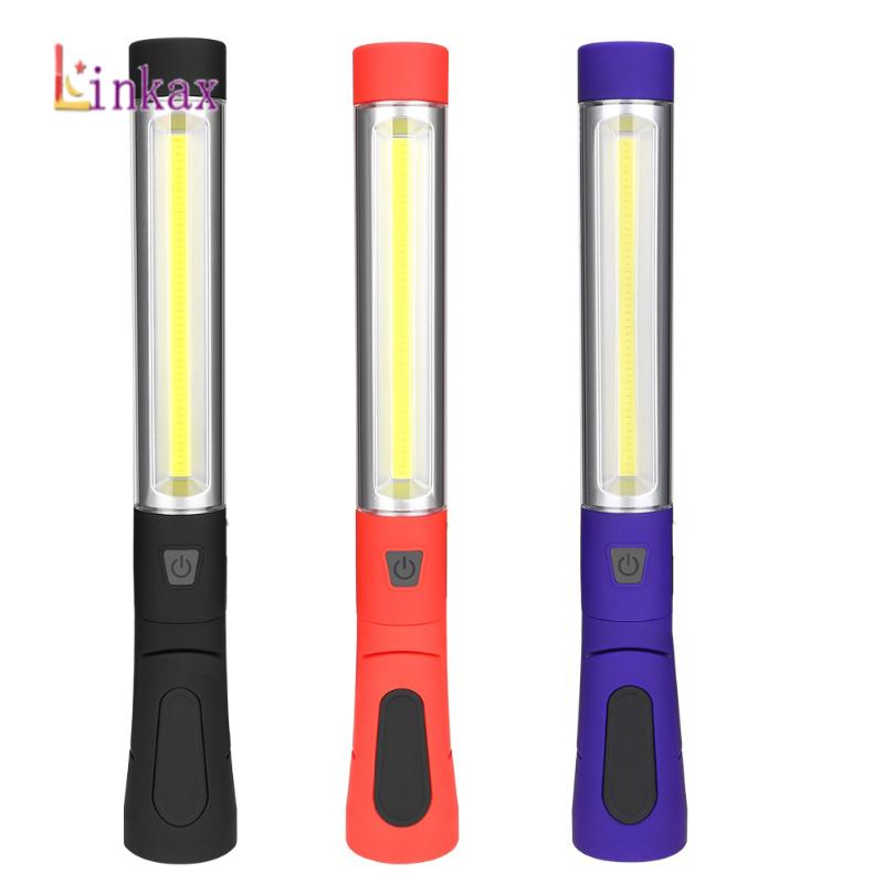 

Modes 1*COB Light Strip +1*XPG Top Magnetic Car Repairing Working COB LED USB Charging Portable Lamp Flashlights Torches
