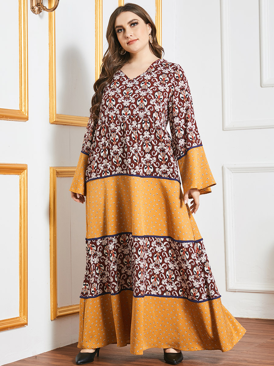 

muslim dress fashion abaya dubai maxi african loose dresses for women arabic abayas lady party kaftan robe de moda musulmana, Red