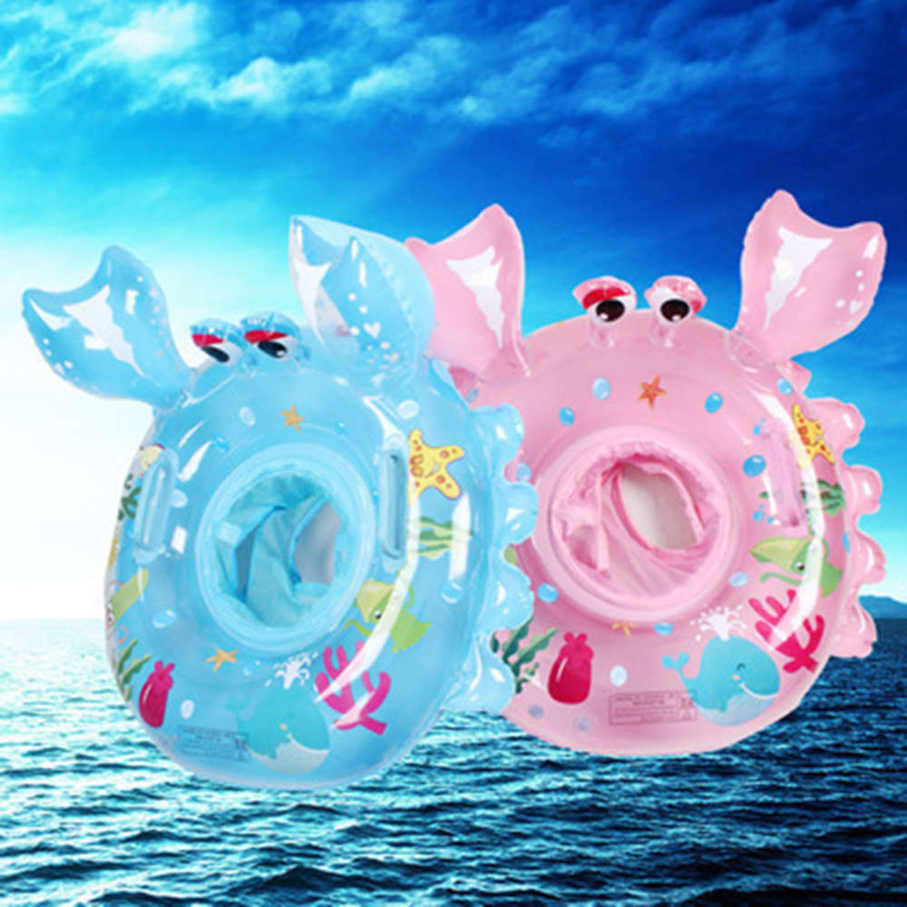 

Swimming ring crab armpit child lifebuoy Baby swimming crotch seat ring