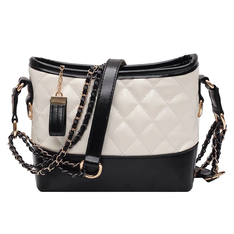 

hobo high - grade summer wandering soft bag women crossbody white diamond lattice mother's day tassel chains fashion hobos chain goes d