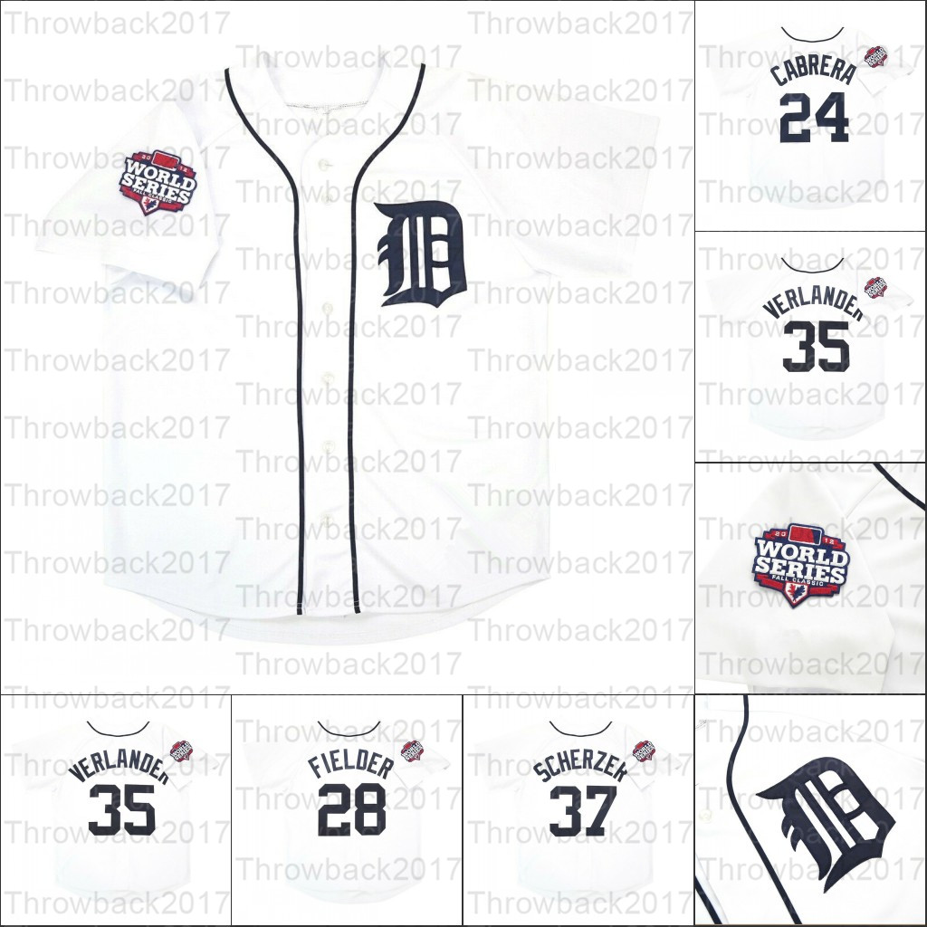 

Retro Baseball jersey 2012 Home jerseys 37 Max Scherzer 24 Miguel 35 Justin Verlander 28 Prince Fielder, As photo