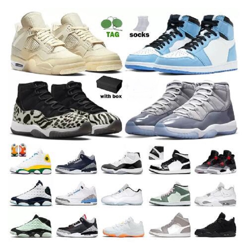 

With Box Cool Grey 11 11s Men Basketball Shoes 1s Sneakers Hand Crafted High Prototype Bordeaux Dark Mocha Gore Tex Light Bone Jubilee Bred Patent Low Trainers, # 43