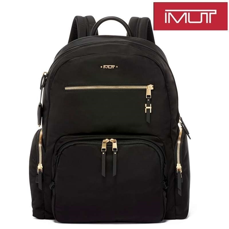 

Tumi tuming backpack women's 196300 business leisure large capacity leather outdoor nylon Computer Backpack, Black