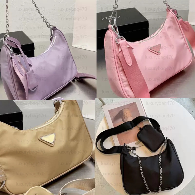 

Hobo Bag Sacoche Shoulder Bags Handbags Womens Designer Underarm Waterproof Nylon Purses Tote Glitter Zipper MM Belt Strap Crossbody Sling Wallet Clutch Coin Purse, Other color