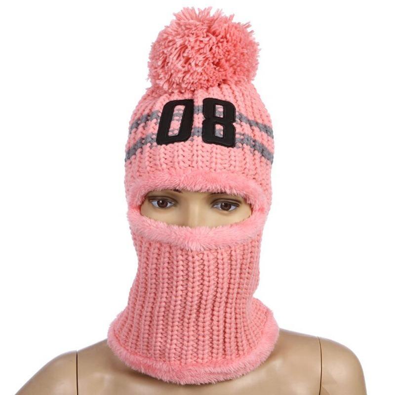 

Beanie/Skull Caps Women's Pullover Hats In Autumn And Winter. Fashion Windproof Warm Bobby Hats. Balaclava For Women, Blue;gray