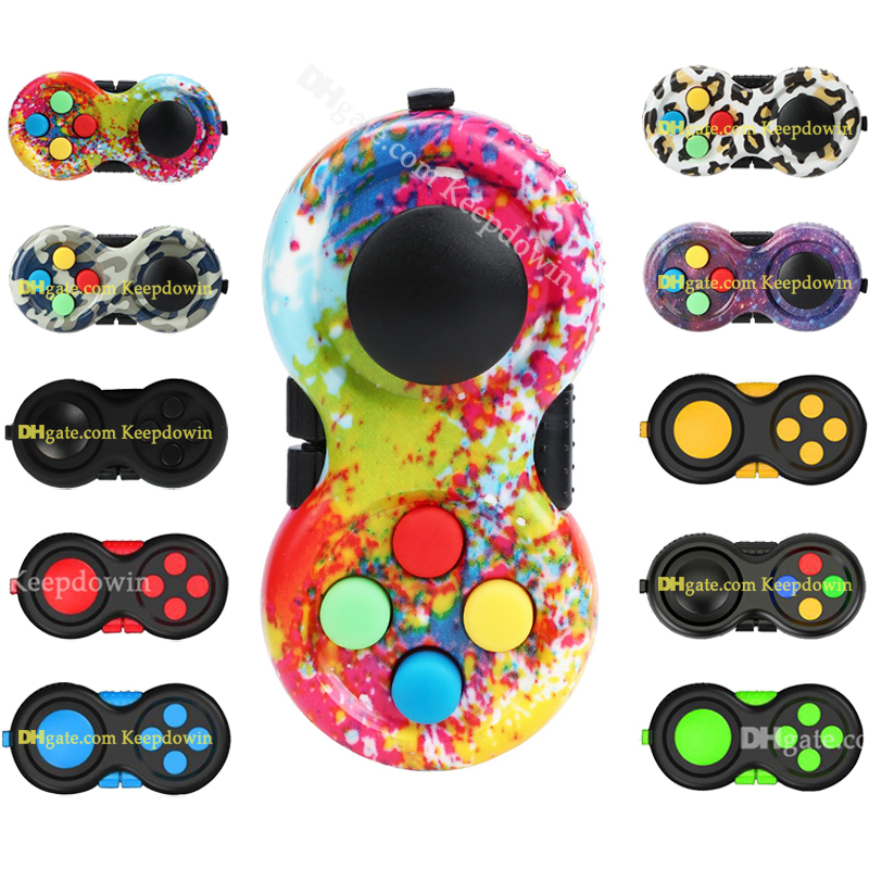 

Fidget Pad Controller Cube Sensory Silent Puzzle Game Fidgetget Toys Set Relief Stress and Anxiety Depression for ADHD Autism Adults Kids