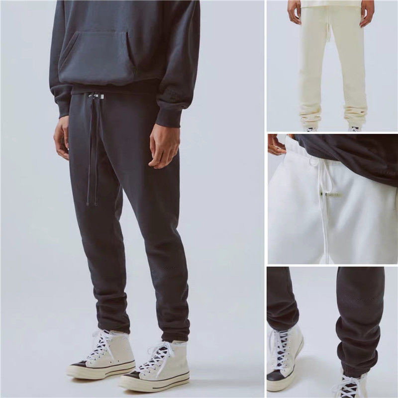 

2021 Men's Sweatpants European Trend Casual Pants, Black