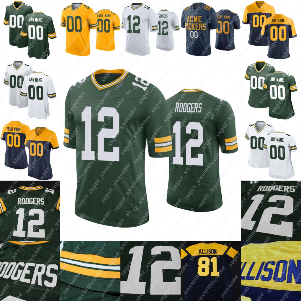 

4XL CUSTOM Football Jersey 21 Eric Stokes 12 Rodgers 69 Bakhtiari 17 Adams 10 Love 33 Jones 23 Alexander 71 Josh Myers 8 Amari Rodgers 4 Favre 80 Driver Valdes-Scantling, Women navy game