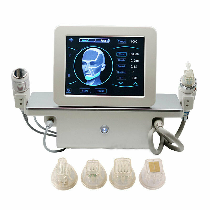

2 in 1 Fractional RF Microneedle Machine with Cold Hammer Anti Acne Shrink Pores Face Lift Skin Care Stretch Marks