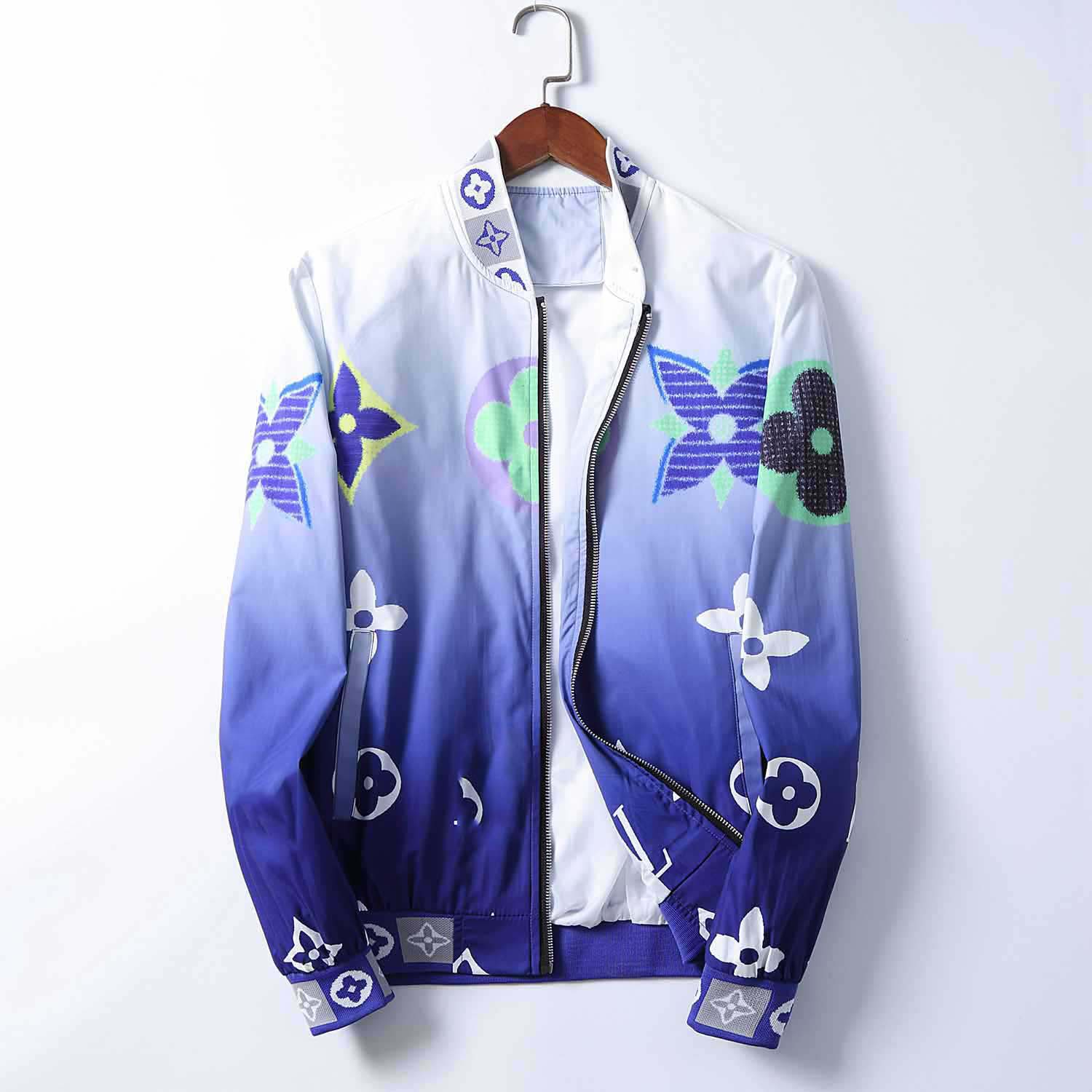 

2021ee Paris Europe autumn and winter new long-sleeved men's windbreaker jacket men casual jacket. M-3XL, Black;brown