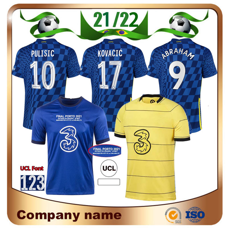 

20/21 CFC ABRAHAM PULISIC Home Soccer Jersey 2021 Away WILLIAN KANTE ZIYECH shirt GIROUD MOUNT LAMPARD Football uniform
