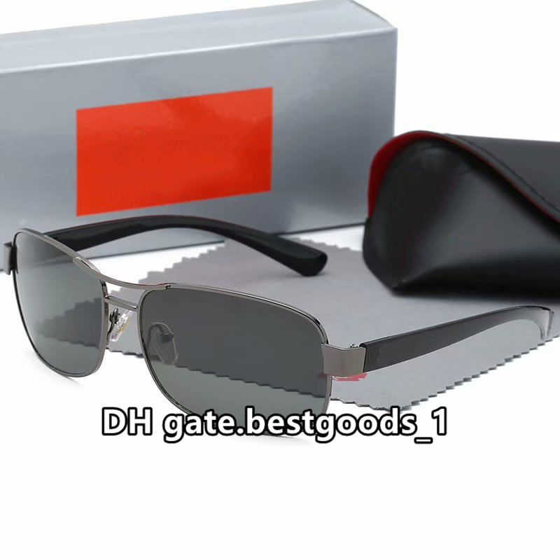 

sunglasses for men women designer Luxury 2021 metal Frame Vintage Wayfarers Aviator Pilot Driving Fashion Classic r3379 Unisex eyewear acces, White;black