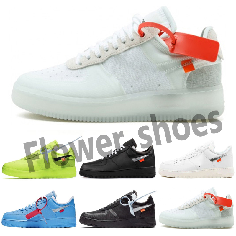

2021 Big Stock One MOMA MCA Men casual Shoes Blue Red Metallic Silver Volt Green Low Black And White Designer Sneakers US5.5-11 W3