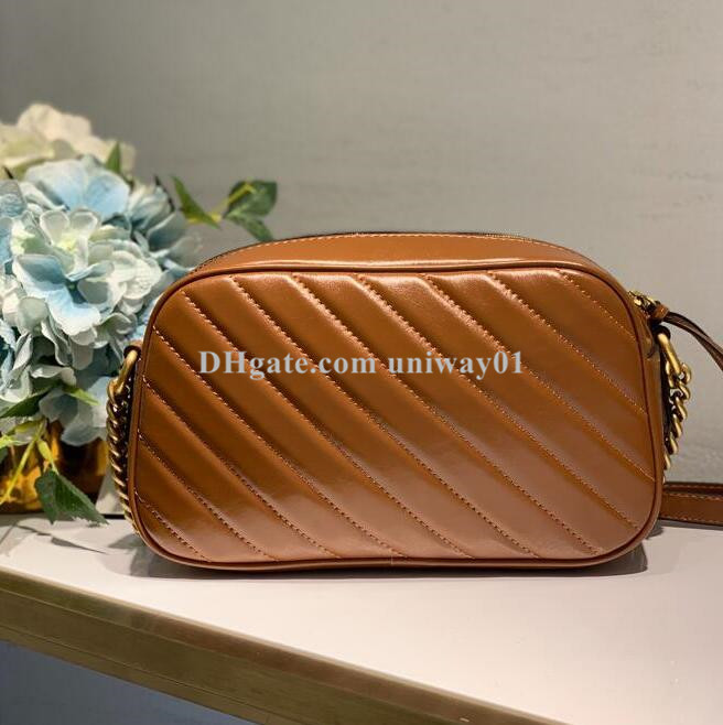 

Woman Bag Handbag Purse genuine leather serial number bags handbags purses high quality fashion lady girls, Brown