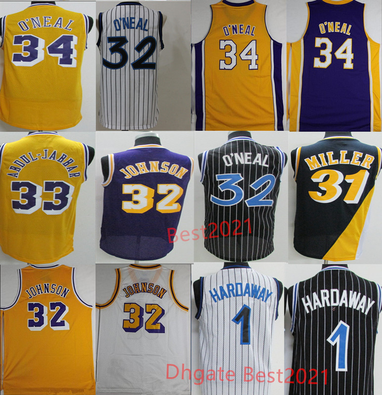 

Vince 15 Carter Jersey Tracy 1 McGrady Penny Hardaway Jerseys Shaquille O'Neal 32 Johnson Blue white black All stitched Size S-XXL, Black;red