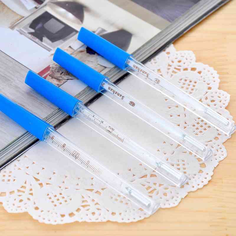 

Household mercury thermometer glass general oral axillary thermometer adult triangle bar thermometer