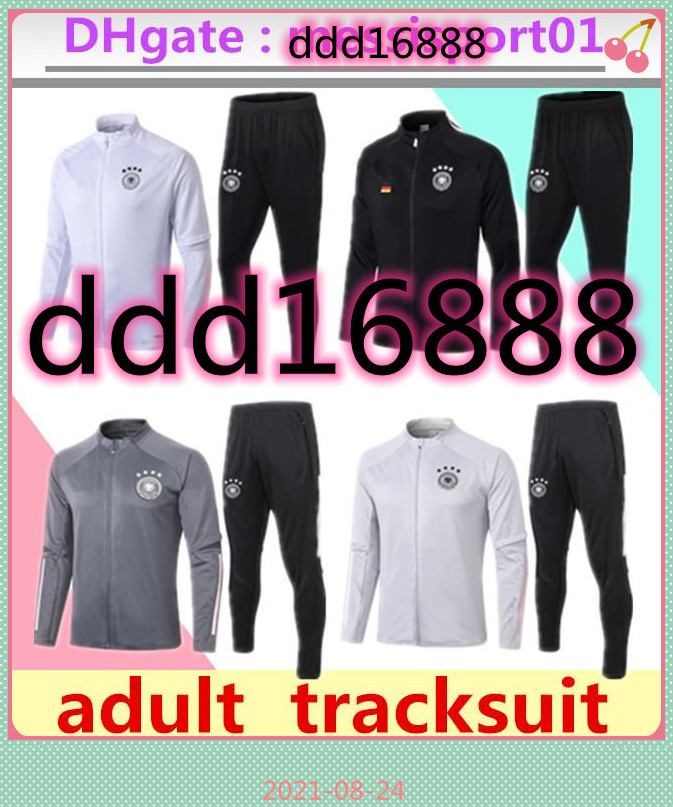 

Germany Jacket Tracksuits training sweater 2021 WERNER KIMMICH GNABRY HAVERTZ Men Kits football TRACKSUIT