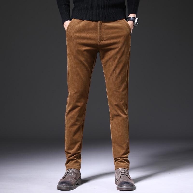 Thick Men Corduroy Pants Australia 