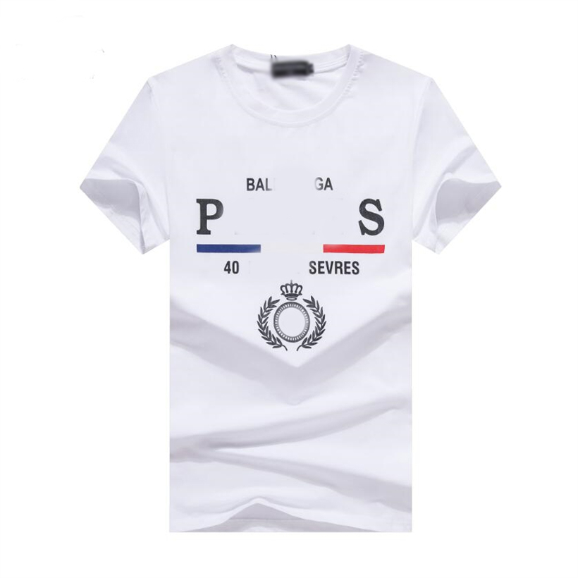 

22SS Designer Letter Printed T Shirts Tee Fashion High Street Short Sleeves Summer Casual T-Shirt Breathable Men Women Crew Neck Tees##078, White