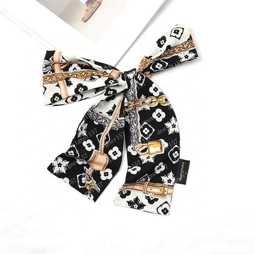 

2021 Silk Scarf handbags women bags letter flower scraves Top grade hair 3 colors 78656 8x120cm #VSJ-01