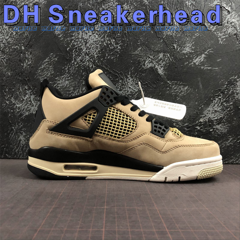 

Top Quality 4 IV Mushroom Basketball Shoes Mens Jumpman 4s Outdoor Sports Sneakers Ship With Box Size EU40-46, Customize