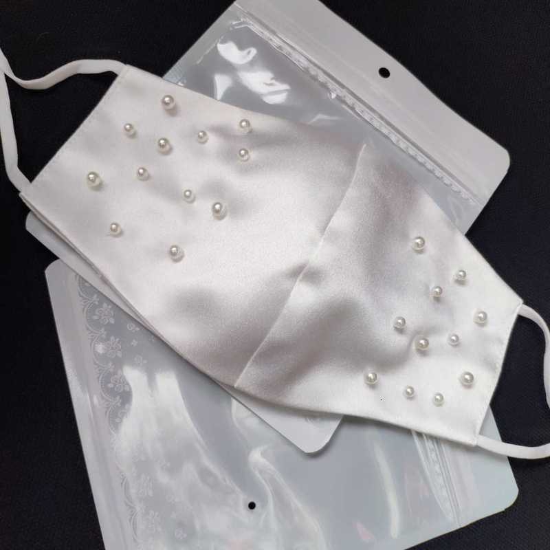 

dust-proof lace pearl bride and bridegroom party banquet daily protective mask