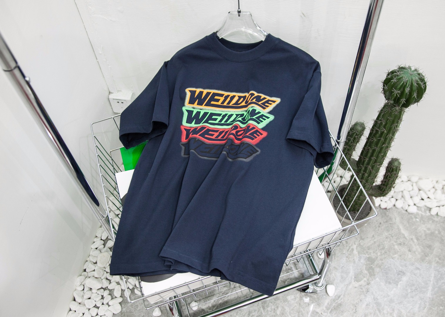 

2021ss spring and summer new high grade cotton printing short sleeve round neck panel T-Shirt Size: m-l-xl--xxxl Color: black white fdfd26, Black;brown