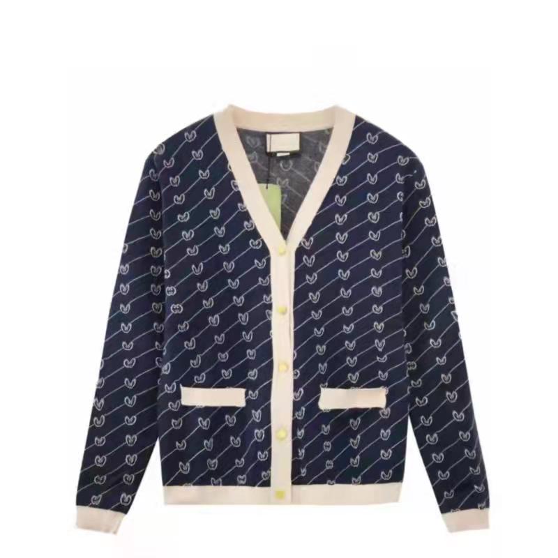 

2021 luxury clothes,top design high end fashion women's sweater letter jacquard temperament youth leisure round neck Knit Pullover S-XL, Ivory