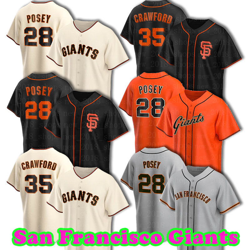 

Baseball San Francisco 28 Buster Posey Giants Jerseys 35 Brandon Crawford 12 Alex Dickerson 29 Mike Tauchman 5 Mike Yastrzemski 41 Wilmer Fl, Blue;black