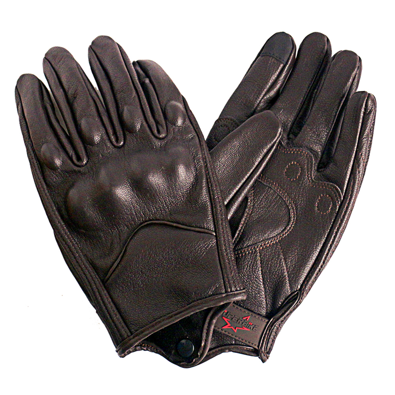 

New Motorcycle Gloves Men Touch Screen Leather Electric Bike Glove Cycling Full Finger Motorbike Moto Bike Motocross Luvas Saleg