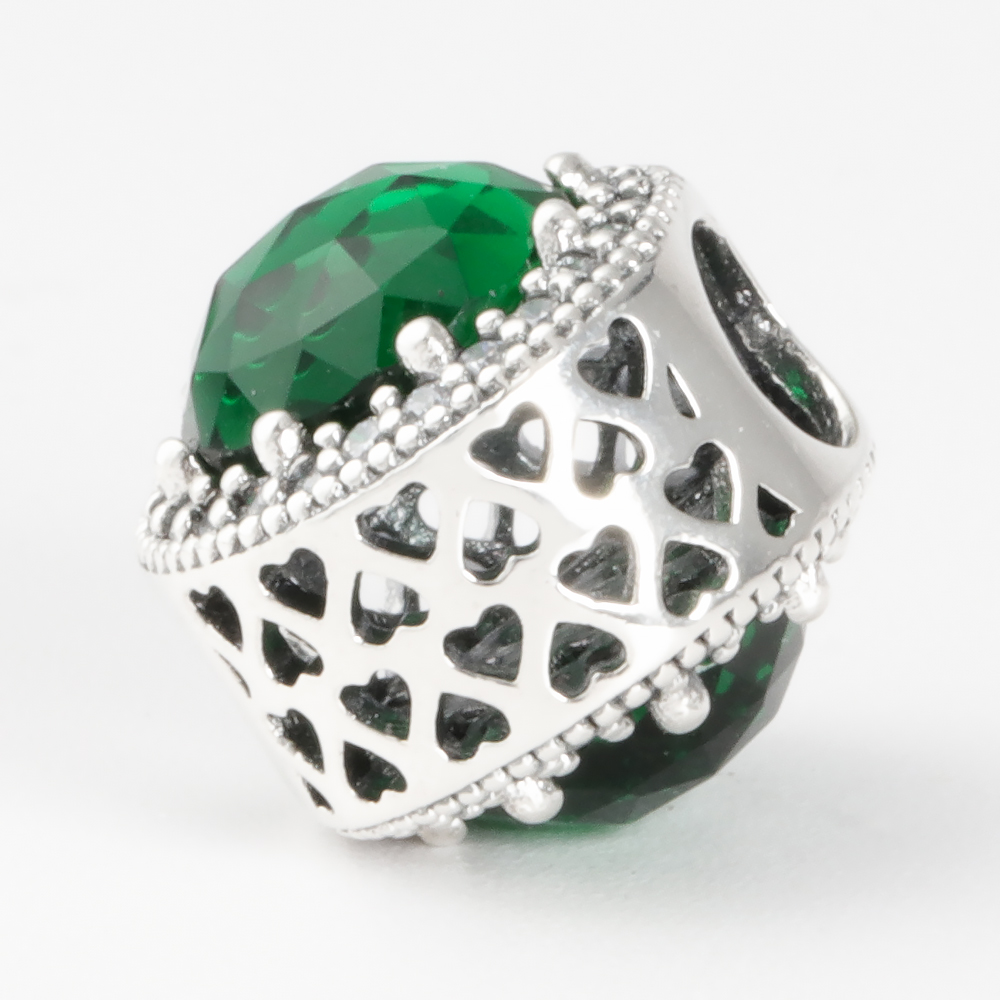 

100% Factory Price 925 Sterling Silver European Charms Beads Fit Female Necklace Bracelets DIY Sweetheart Jewelry 20pcs/lot Free ship 791725NSG