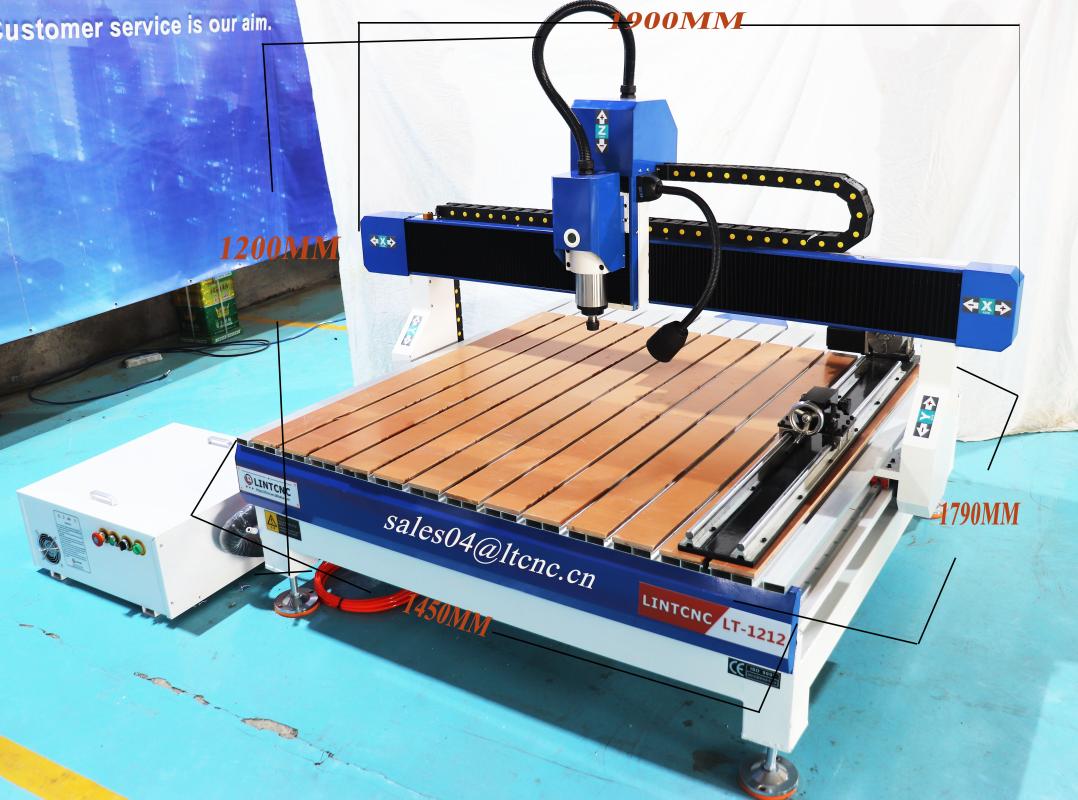 

Machining Small Mini Cnc Router 1200x1200 Wood Machine Sculpture Mill 1218 6090 Woodworking