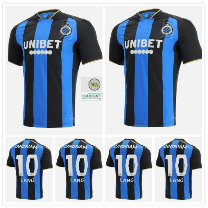 

Club Brugge 21-22 Home soccer jerseys 2021 2022 KOSSOUNOU MATA De Ketelaere LANG VANAKEN football shirts thailand quality, Black