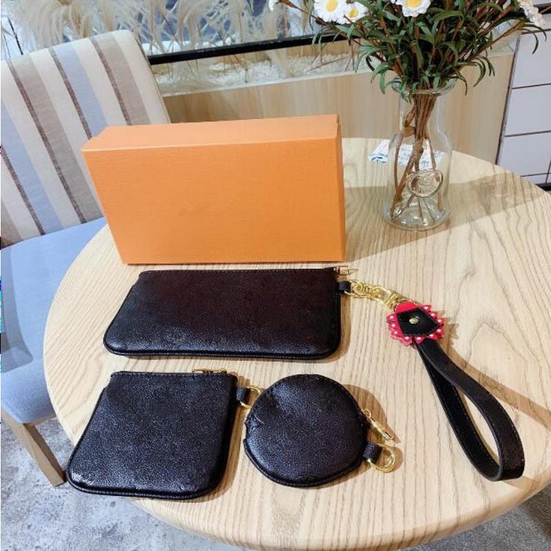 

Women Luxurys Designers Bags 2021 Louisbags_18 Coin Paris Hot Three Piece Set Handbags Purse Item Purses Sale Wewlh