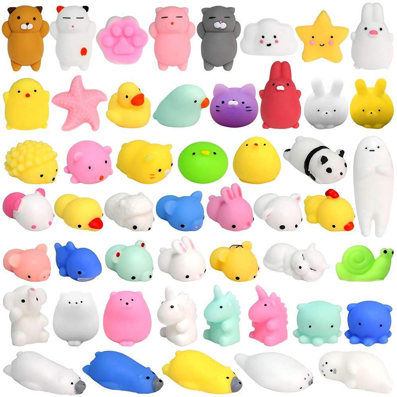 

New Mini Cute Cat Squishy Antistress Ball Creative Mochi Rising Abreact Soft Squeeze Toy Stress Relief Funny Kids Gift Toy