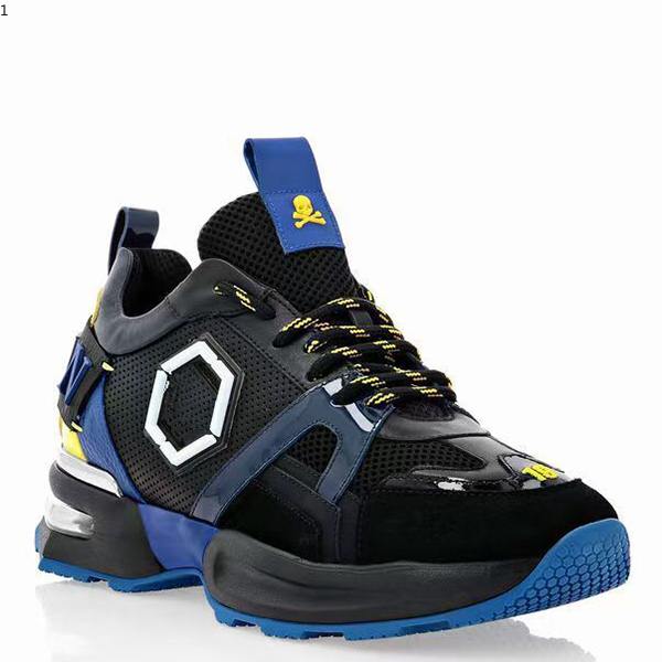 

Dio Designer Fashion High Quality Brand Men Sneaker Couple style Patchwork rivet Genuine Leather Casual hsmjh01