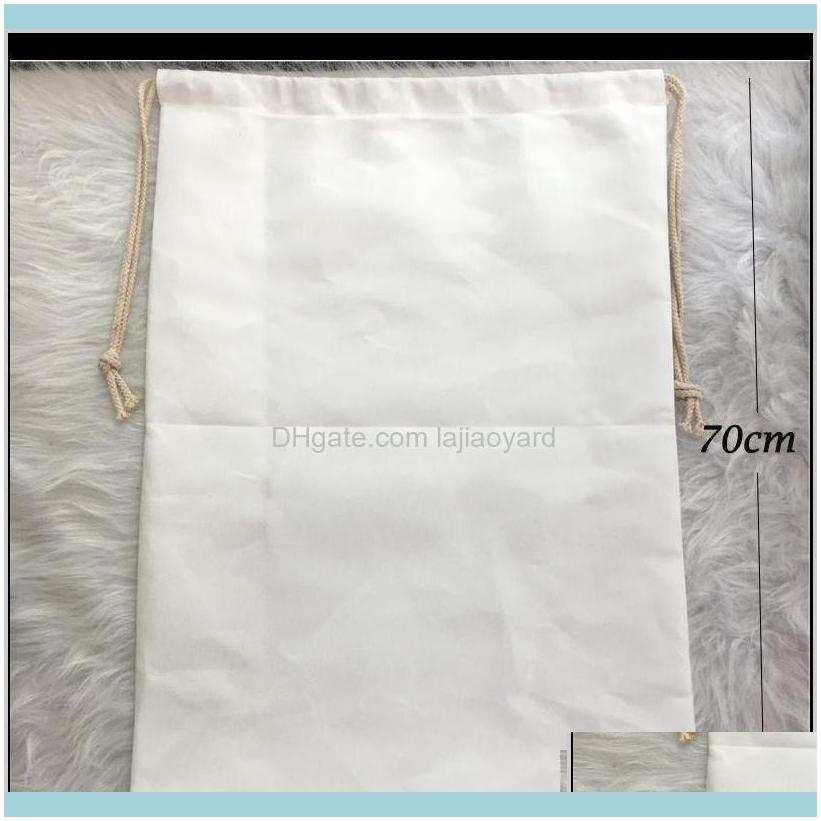 

Christmas Decorations Gardendecorations Festive Party Supplies Home & Garden 100Pcs/Lot Selling Sublimation Blank Santa Sacks Large Capacity