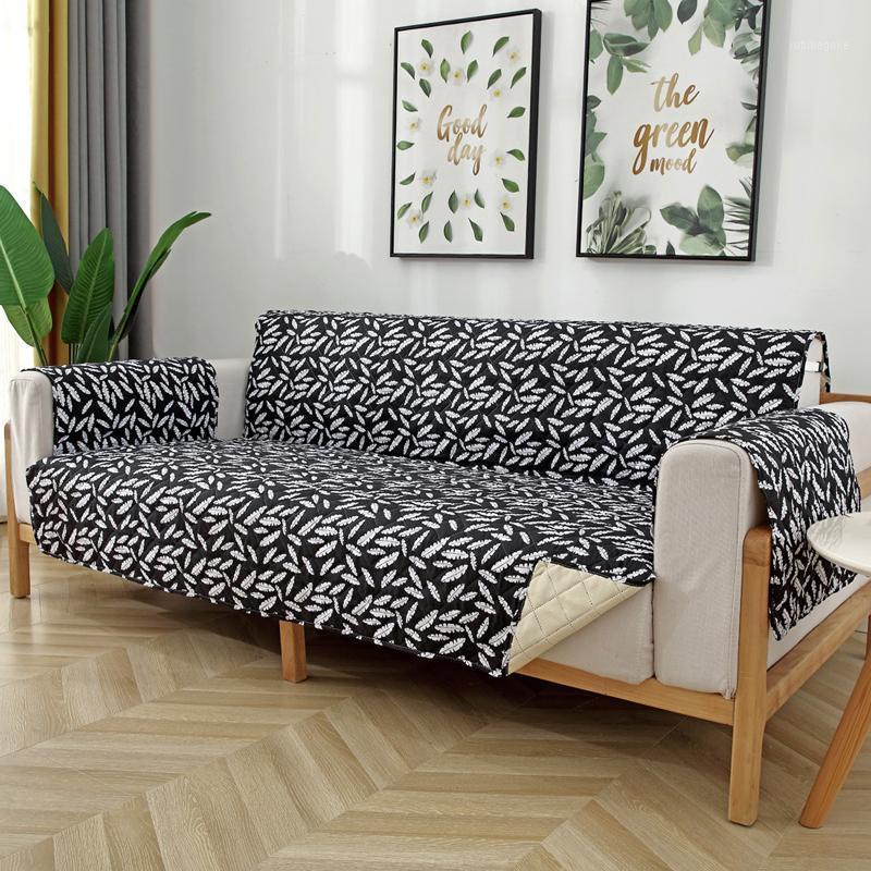 

Chair Covers Fashion Printing Sofa Cover Dogs Pets Towel Soft Comfortable 1/2/3 Seater Anti-slip Couch For Living Room