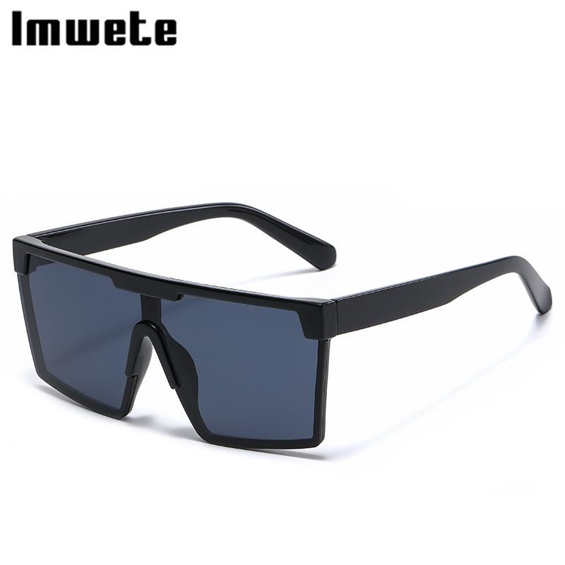

Sunglasses Imwete Women 2022 Vintage Oversized Eyewear UV400 Big Frames Colorful Outdoors Driving Goggles