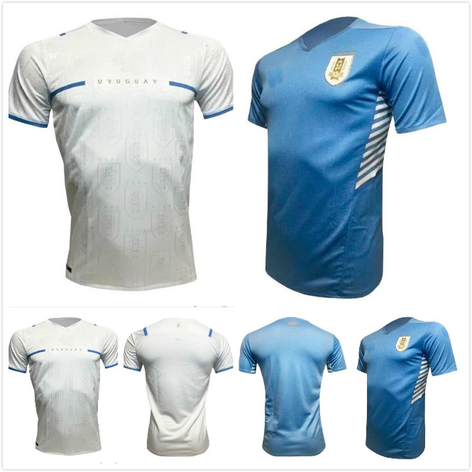 

2021 2022 Copa America Uruguay Soccer Jersey 21 22 Home away L.suarez E.cavani F. Valverde Shirt N. Nández J.M.Giménez De La Cruz National Team Football Uniforms