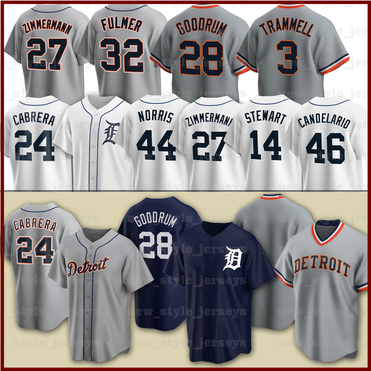 

Men's Detroit 24 Miguel Cabrera Tigers 12 Brandon Dixon 7 Jonathan Schoop Jersey 49 Willi Castro 46 Jeimer Candelario Baseball 33 Bryan Garcia 56 Spencer Turnbull z1, Men(lao hu)